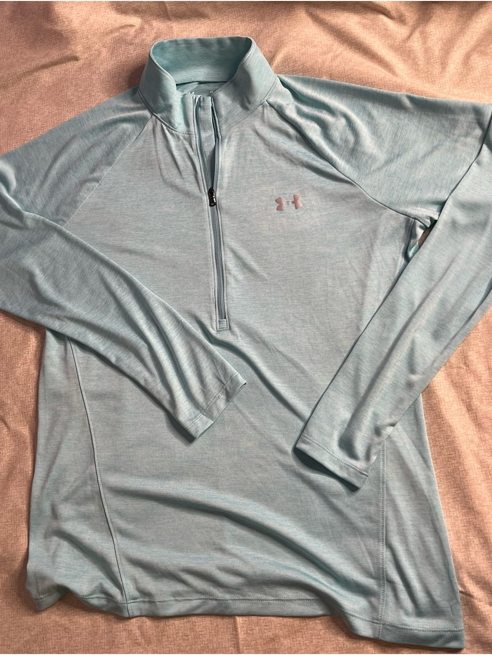 Women’s Under Armour Blue HeatGear Pullover XL